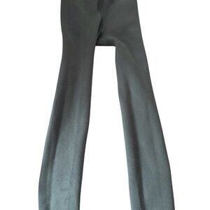 Fleece gray leggings